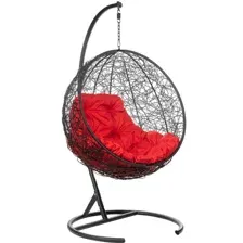 подвесное кресло BiGarden Kokos Black, красный