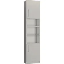 Шкаф-пенал Макс Стайл Kart 18 BySpan 219x50x42 3B4250 (пепел 621РЕ)