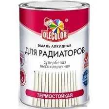 Эмаль Olecolor Для радиаторов отопления 0.9 кг (белый)
