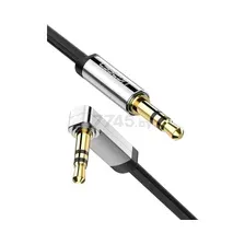 Кабель UGREEN AV119 3.5mm jack угловой 90 2m Black (10599)