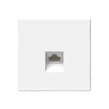 Розетка компьютерная RJ45, кат. 6A, механизм GAL000186 Systeme Electric ArtGallery Белый
