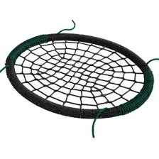 Качели KBT Гнездо Oval 188.001.002.001 (черный/зеленый)