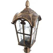Светильник уличный Feron PL104, 11296, черное золото