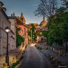 Картина на стекле Stamprint Холм Монмартр ST009 (50x50)