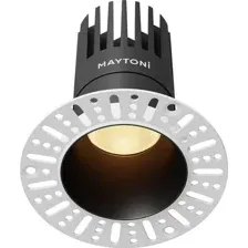 Точечный светильник Maytoni Dip DL122-15W-2.7K-TRS-B
