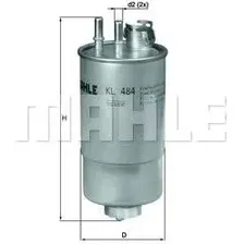 Топливный фильтр Mahle Knecht KL484