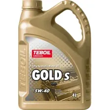 Моторное масло Teboil Gold S 5W-40 4л