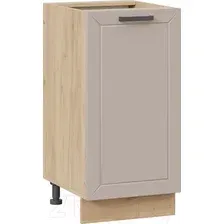Шкаф напольный Трия Лорас 1Н4 (дуб крафт золотой/холст латте)