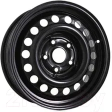 Штампованные диски Eurodisk 64H38D 15x6" 5x100мм DIA 57.1мм ET 38мм Black