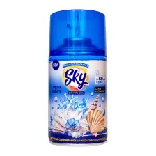 Сменный блок для освежителя воздуха Sky Max Морская Свежесть (250мл)