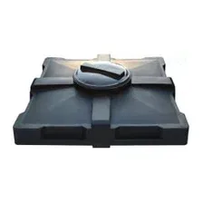 Бак для дачного душа Wester 950х950х440 (240л, черный)