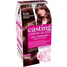 Краска для волос L'OREAL Casting Crème Gloss, тон 525 Шоколадный фондан, 180 мл