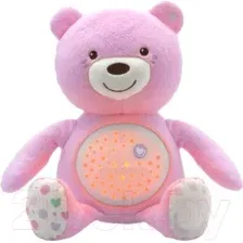 Интерактивная игрушка Chicco Мишка / 80151 (розовый)