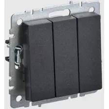 Выключатель IEK Brite ВС10-3-0-БрЧ