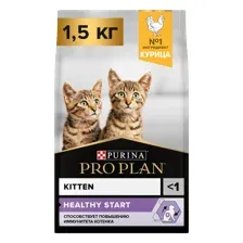 Сухой корм для котят Pro Plan Original Kitten Kitten (Курица), 1,5 кг