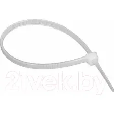 Стяжка для кабеля Rexant 07-0100 (100 шт, белый)