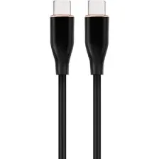 Кабель Cablexpert CC-USB2S-CMCM-1.5M-BK USB Type-C - USB Type-C (1.5 м, черный)