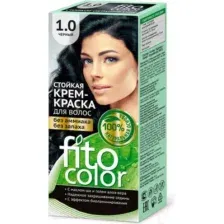Крем-краска для волос Fito Косметик Fitocolor Стойкая тон 1.0 (115мл, черный)