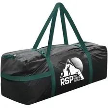 Чехол/сумка для палатки RSP Outdoors Duffel M (черный с зеленой стропой)