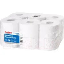 Туалетная бумага Laima Universal White 1сл (12рул)