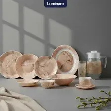Столовый сервиз Luminarc Ash Marble V8583 (46пр)