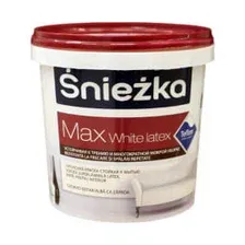 Краска водно-дисперсионная для внутренних работ Sniezka Max Latex,  10 л РП