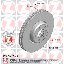 Тормозной диск Zimmermann 150347820