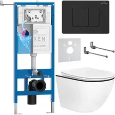 Инсталляция с унитазом подвесным Roxen StounFix Dual Fresh 868511