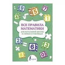 Все правила математики для начальной школы в схемах и таблицах