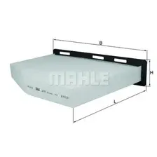 Салонный фильтр MAHLE LA 181/1 AUDI A3, Seat Altea/Leon, VW Golf/Touran/Passat 1.6-3.2 V6 03>