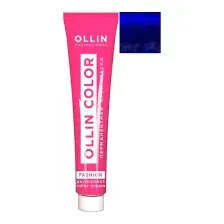 Крем-краска для волос Ollin Professional Fashion Color перманентная экстра-интенсивный синий 60 мл