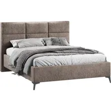 Кровать Трия Делана Тип 1 с подъемным механизмом 160x200 (микровелюр Wellmart Latte)