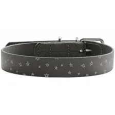Ошейник HUNTER серый, Collar Convenience Refl, 45/S-M