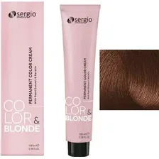 Крем-краска для волос Sergio Professional Color&amp;Blonde 6 cioccolato темно-русый шоколад