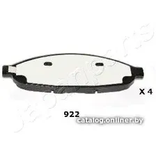 Тормозные колодки Japanparts PA922AF