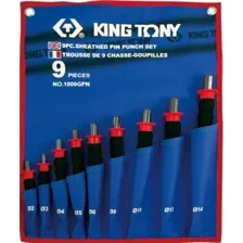 Набор зубил King Tony 1009GPN (9 предметов)