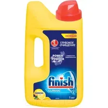 Порошок для посудомоечных машин Finish Лимон (1кг)