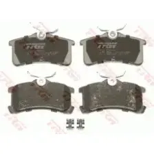 Тормозные колодки дисковые задняя ось TRW GDB3334