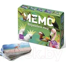 Настольная игра Нескучные игры Мемо Пернатый мир / 7952
