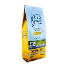 Корм сухой для взрослых собак мелких пород "PET`S BRUNCH ADULT MINI BREEDS" ф.14кг