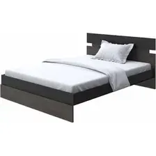 Кровать PROxSON Milton 90x190 (черный/дуб кантербери)