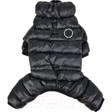 Комбинезон для животных Puppia Jumpesuit B PAPD-JM1673-BK-M (черный)