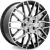 Литые диски X'trike X-131 17x7" 4x100мм DIA 60.1мм ET 41мм BKM/FP
