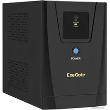 Источник бесперебойного питания ExeGate SpecialPro UNB-1200.LED.AVR.2SH.3C13 EX292793RUS