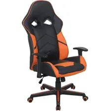 Игровое (геймерское) кресло Brabix Storm GM-006 532502 (черный/оранжевый)