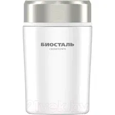 Термос для еды БИОСТАЛЬ NTD-500W 0.5л (белый)