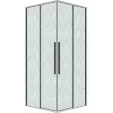Душевой уголок Grossman Galaxy 90x90x195 300.K33.01.9090.10.02 (хром/шиншилла стекло)