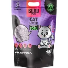 Наполнитель для туалета Bubu Pets Tofu Lavender (5 кг/12 л)