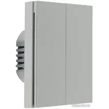 Выключатель Aqara Smart Wall Switch H1 WS-EUK04 (двухклавишный, c нейтралью)