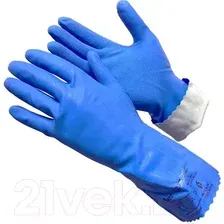 Перчатки хозяйственные Gward Silver 1 К60Щ50 / SL1 (L)